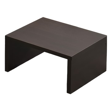 二層螢幕架 50x20x15cm E1環保木板  胡桃色  1個