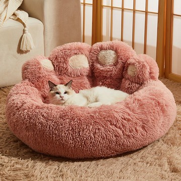 新品上市!!熱門爆品！！貓窩冬季保暖深度睡眠四季通用別墅封閉式小型犬狗窩寵物貓咪用品