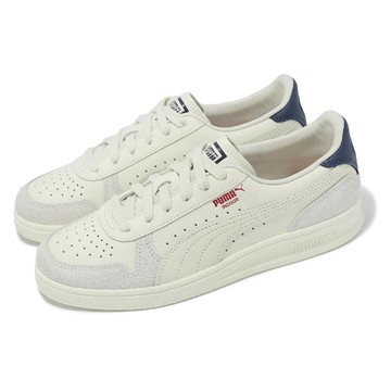 休閒鞋 Indoor 男鞋 女鞋 米白 藍 皮革 麂皮 板鞋 情侶鞋 39725401