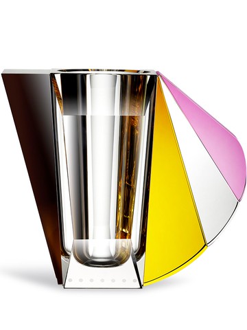 Reflections Copenhagen - Grand Manhattan crystal vase - unisex - Crystal - One Size - Multicolour