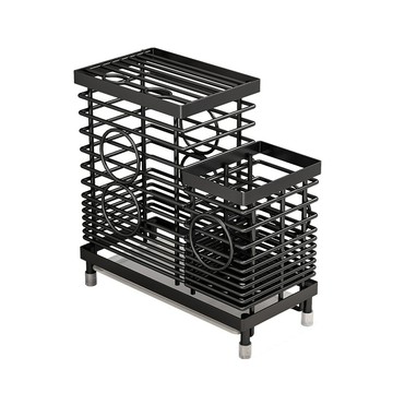 【奧的】304不鏽鋼櫥房收納刀架 筷子收納 瀝水架 菜刀架 置物架原色