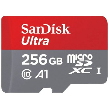 SanDisk [加速升級版]   Ultra microSDXC UHS-I A1 256GB記憶卡 150MB/s