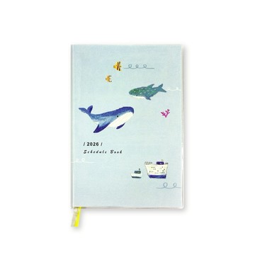 2026年 暖暖時光系列 跨年膠皮手冊 32K-海洋 墊腳石購物網