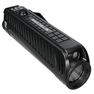 NITECORE 奈特科爾 雙光源緊湊戰術手電筒 1800流明 附電池 P18  黑色  1個