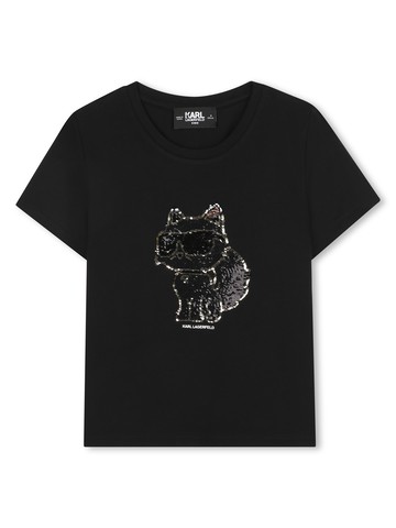 karl lagerfeld t-shirt with logo