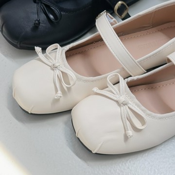 甜美蝴蝶結平底芭蕾舞娃娃鞋 ND108332