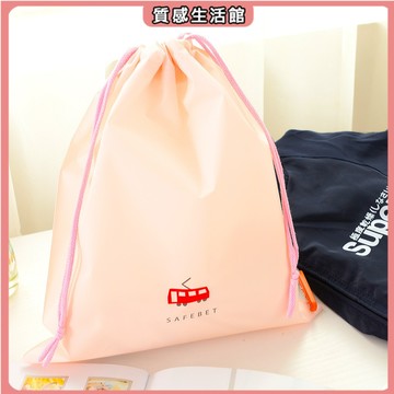 四季防水防黴收納袋抽繩束口袋防塵打包袋衣服運動收納包袋子 戶外收納袋 手提包 旅行收納袋