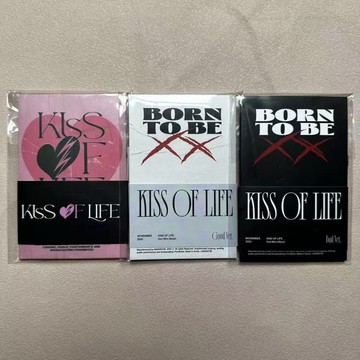 ⭐韓國代購正版⭐kiss of life吻妹電子專點石成金mini2borntobe出道正品未拆