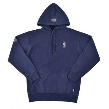 NBA Logo 水洗帽Tee 深藍 男女 連帽上衣 NBAPL25FWHD_NAVY