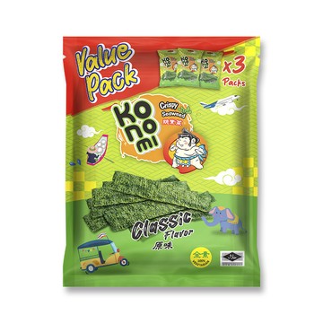 KoNoMi 脆紫菜12g*3入 分享包(原味)