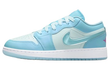 JORDAN 1 LOW SE AQUARIUS BLUE GS