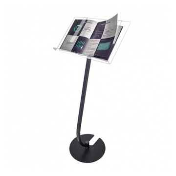 預購商品 5J2 展示行銷系列 曲線展示架 優雅款 (A3) 黑色 / 台 P3-01BU【APP滿額下單10%點數(單一帳號最高5000點)】1/31止