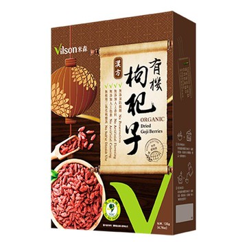 米森 有機枸杞子 135g/盒(另有3盒特惠)