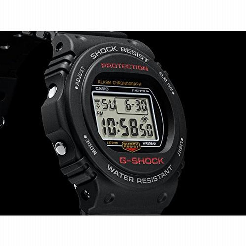 カシオ CASIO 海外モデル DW-5750E-1DR G-SHOCK メンズ クォーツ