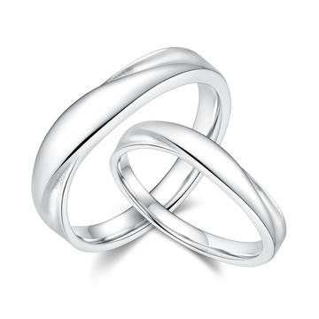 情人．閨蜜．925純銀戒指|情侶對戒.客製刻字-愛的幸福