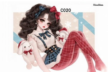 C020 原創貼紙 原創人物貼紙 貼紙 RimaRima