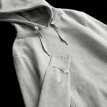 高克重320克！純色男士袋鼠兜套頭連帽抓絨衛衣外貿男裝剪標外套