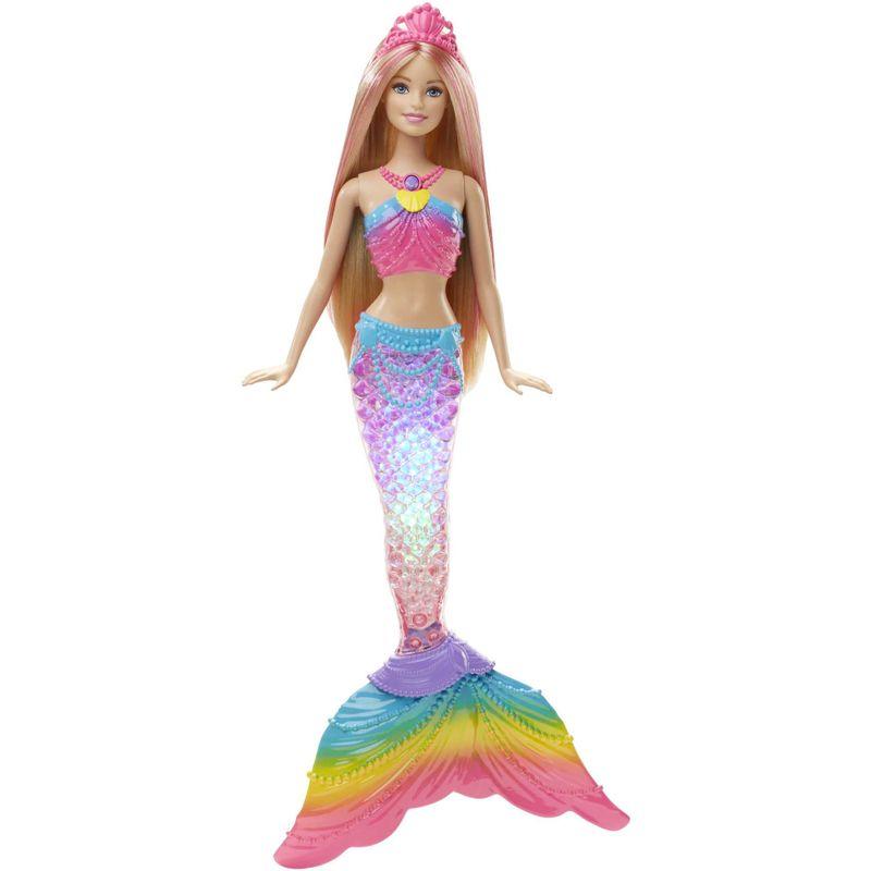 輸入バービー人形 Barbie Rainbow Lights Mermaid Doll 並行輸入品