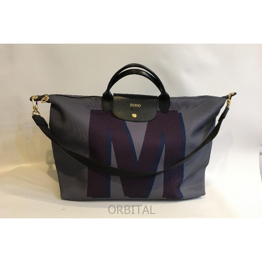 二子玉)Longchamp ロンシャン トラベルバッグ 2WAYバッグ