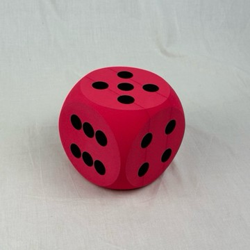 12cm 圓角EVA FOAM泡綿骰子《台灣製造》兒童教具/圓角骰子/蝦皮代開發票