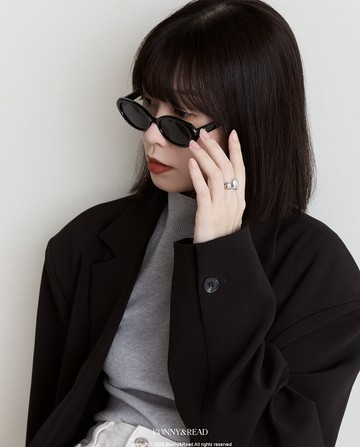 [預購] 城市柔光墨鏡 / 黑色 / City Soft Light Sunglasses