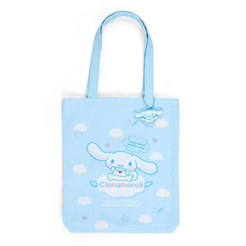 【震撼精品百貨】大耳狗_Cinnamoroll~日本Sanrio三麗鷗 大耳狗棉質直式肩背袋-情書*12368