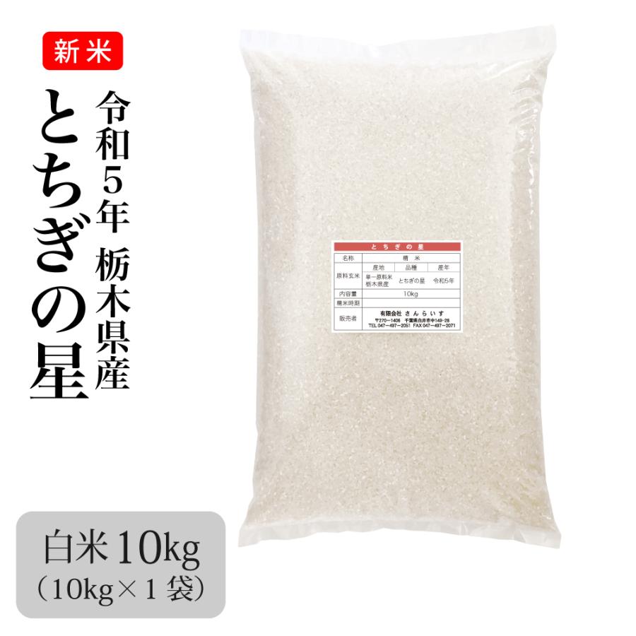 お米 10kg 米 とちぎの星 令和5年 栃木県産 業務用米 まとめ買い 新米