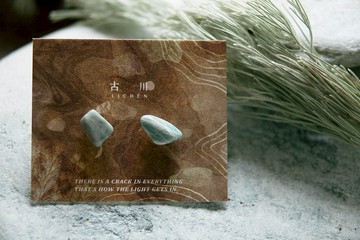 CRACK | 礦物系耳環 |  EARRINGS