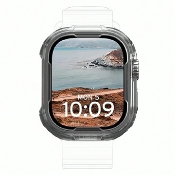 UAG 耐衝擊保護殼  透明色  1個  Apple Watch 46mm