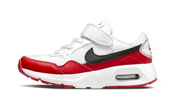 AIR MAX SC PS WHITE UNIVERSITY RED