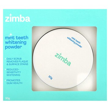 Zimba, 薄荷牙齒潔白粉，30 克