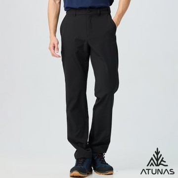 【ATUNAS 歐都納】男款都會彈性長褲A1PA2524M黑/機能長褲/休閒長褲