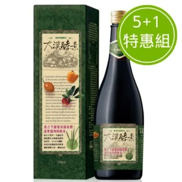 大漢酵素 青汁冬蟲夏草菌絲體蔬果植物醱酵液 5+1特惠組