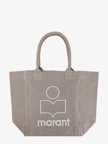 Yenky canvas shoulder bag with embroidered logo - ISABEL MARANT - gender_Woman