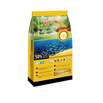 KAROKO 淚腺雪白保健配方飼料 3.2kg｜WDJ推薦｜淚痕保健