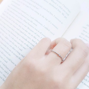 【絕版出清品】零碼  925銀戒指  線戒  台灣國際圍#10