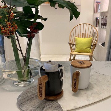 相思木陶瓷杯 (350ml 1只)