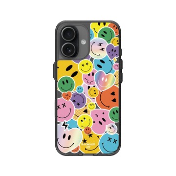 iPhone 17 Clear (相機按鈕) 酷墨灰 - Knock Knock A2Z - Good buddies