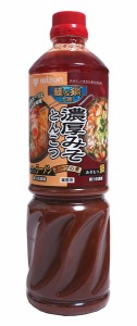 ★まとめ買い★　ミツカン　麺＆鍋大陸　濃厚みそとんこつスープの素　1100g　×8個