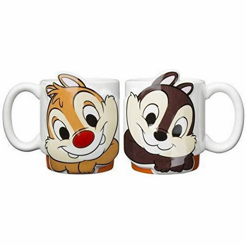 ディズニー チップとデール チップ デール Love ペア マグカップ 250ml San2316 通販 Lineポイント最大get Lineショッピング