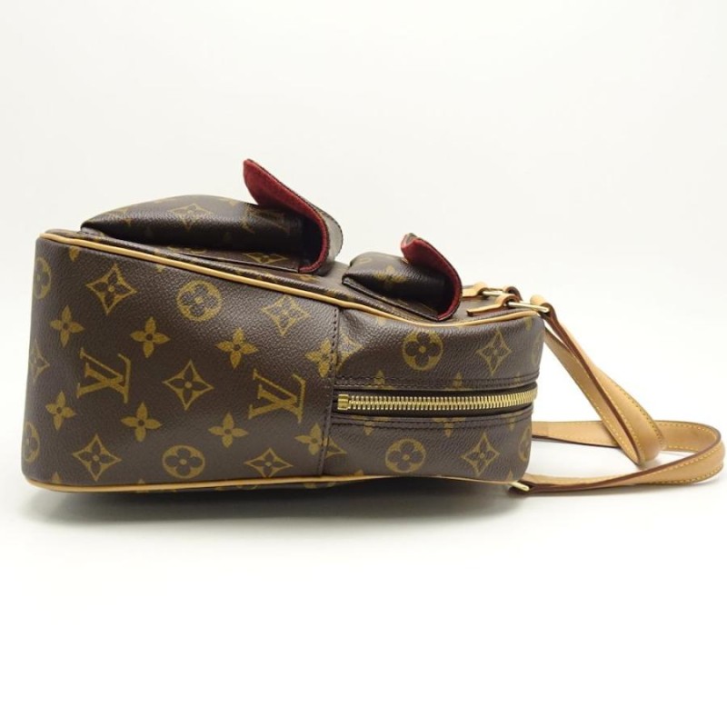 LOUIS VUITTON ルイ・ヴィトン エクサントリ シテ ハンドバッグ モノグラム ブラウン M51161 VI0093 レディース