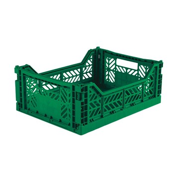 土耳其Aykasa折疊收納籃(M)-寶石綠