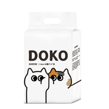 DOKO 速凝阿姨 豆薯砂 1.5mm 豆腐砂 木薯砂 貓砂 凝結快 除臭 低粉塵 貓咪