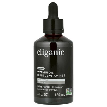 Cliganic, 維生素 E 油，4 液量盎司（120 毫升）