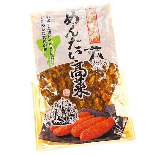 長崎県産 高菜漬け めんたい 高菜 お徳用　辛子めんたい高菜 180g×2