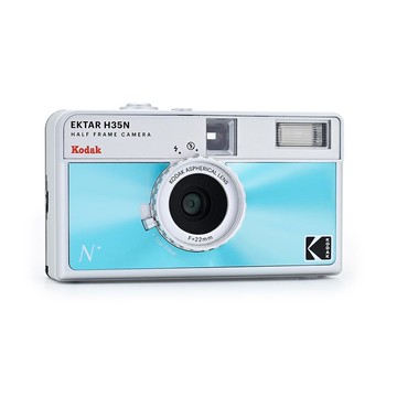【Kodak 柯達】底片相機 Kodak Ektar H35 半格機（炫光藍）