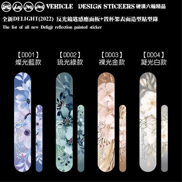 【硬漢六輪精品】 GOGORO GOGORO2 DELIGHT 2022年式 感應面板+置杯架造型貼 (版型免裁切)