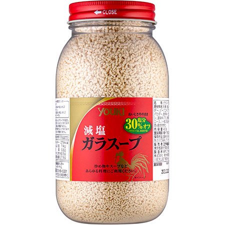 YOUKI（ユウキ食品）　減塩ガラスープ　400g×12個