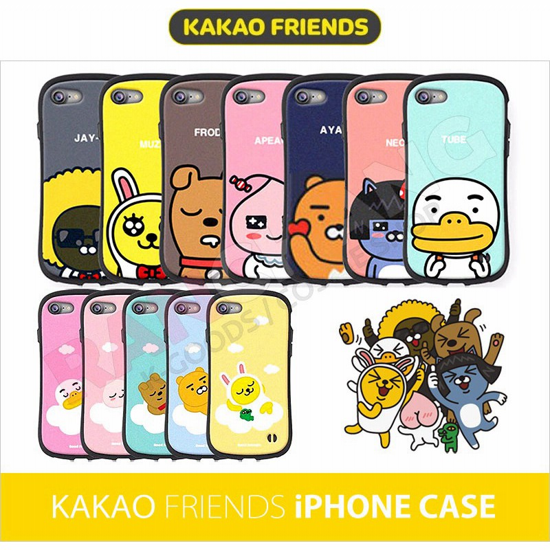 Kakao Friends カカオフレンズ スマホ ケース カバー シリコン バンパー Iphonex Iphone8 Iphone7 Iphone8plus Iphone7plus Iphone 通販 Lineポイント最大1 0 Get Lineショッピング