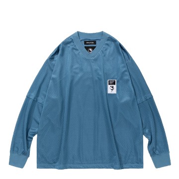 UNKNOWNDOMAIN TAICHI CAPSULE PANDA SPORTS SWEATSHIRT BLUE